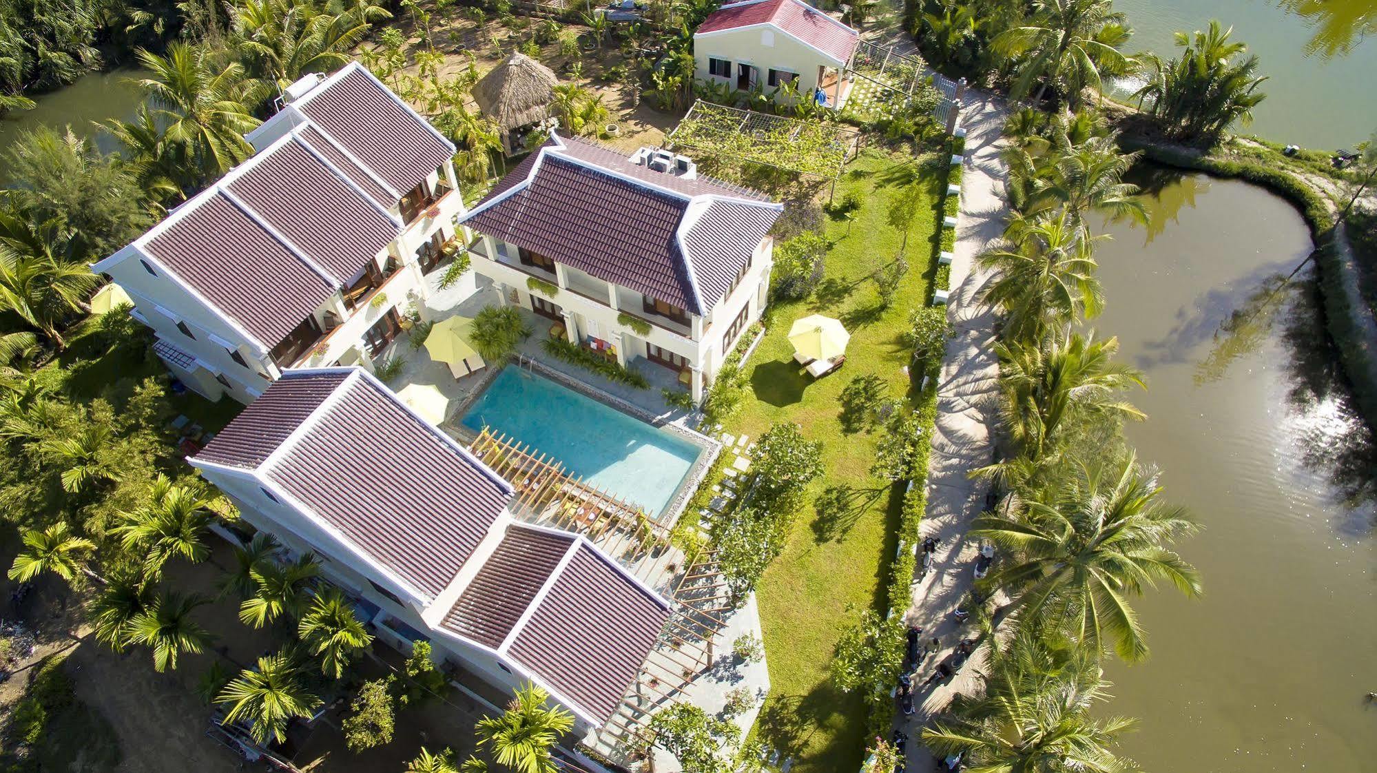 กรีน บูทิก วิลลา Villa ฮอยอัน ภายนอก รูปภาพ